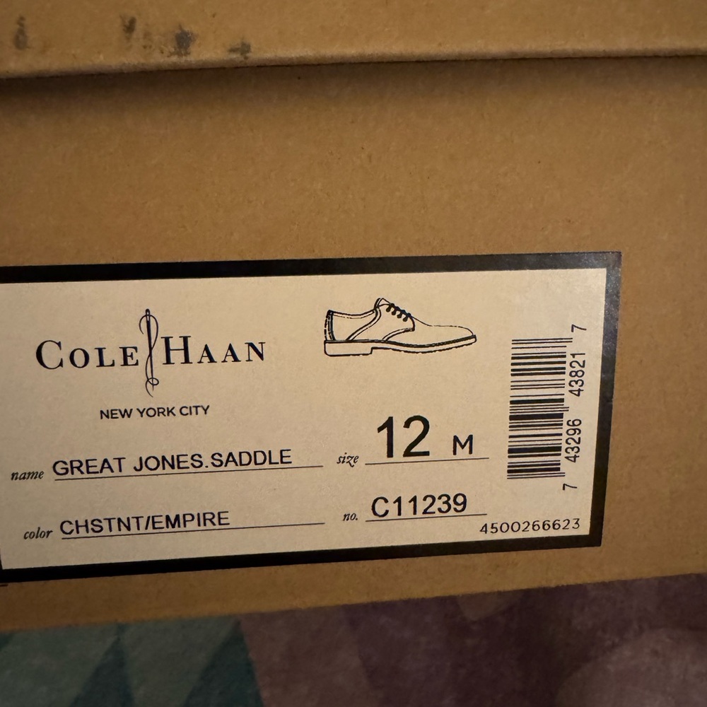 Cole Haan Tan Box - Picture 6 of 6